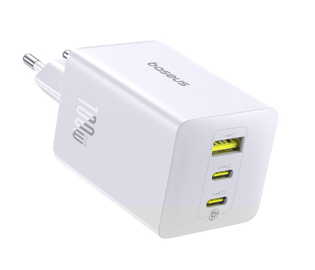 Baseus Ładowarka sieciowa EnerFill FE11 2 x USB-C / USB-A 100W - 1502075 - zdjęcie 4